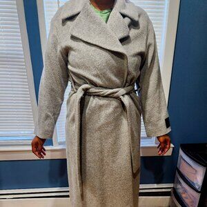 Hugo Boss Mole Hair Belted Jacket